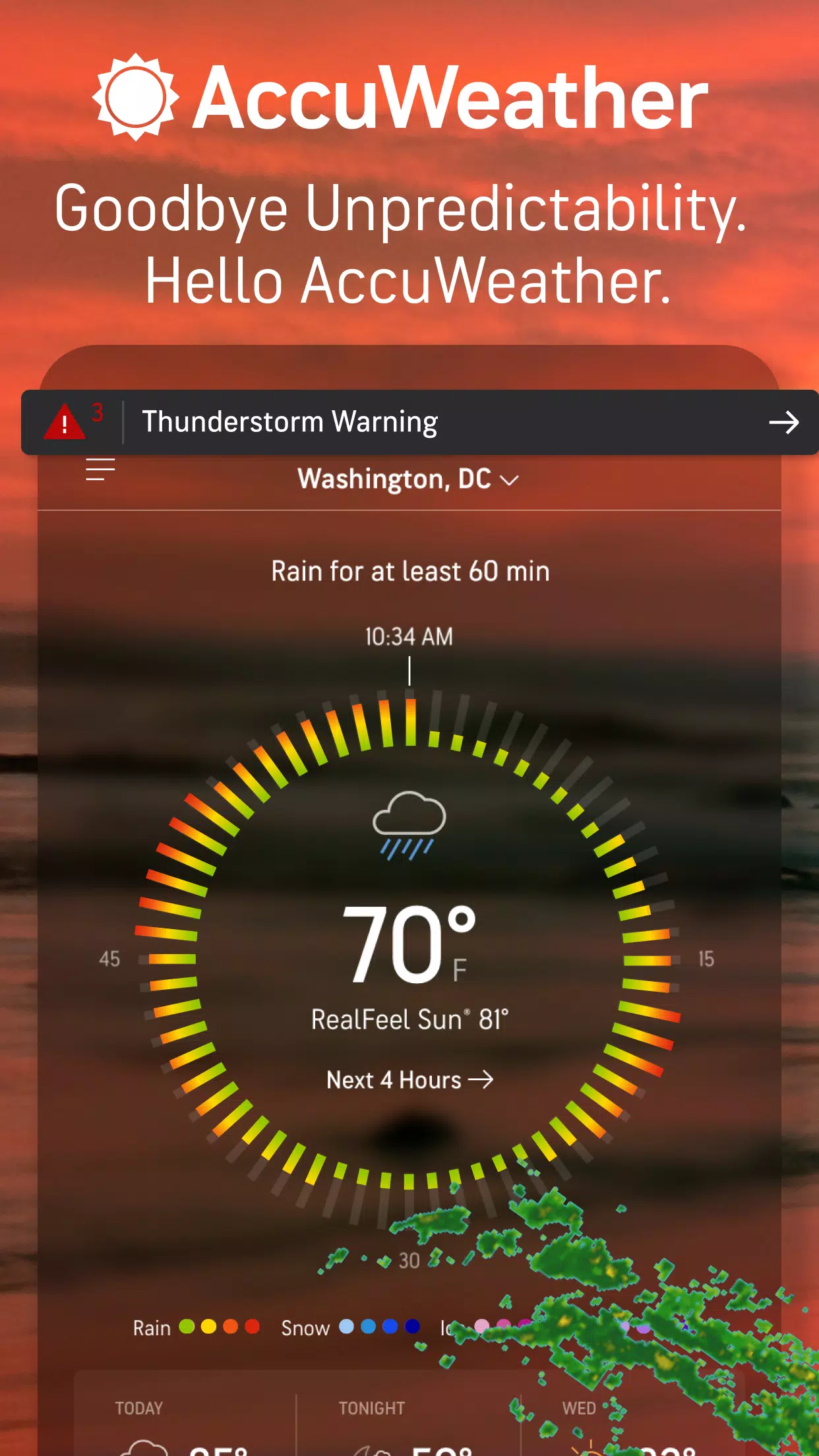 AccuWeather Capture d'écran 0