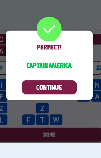Superhero Identity Word Quiz স্ক্রিনশট 2