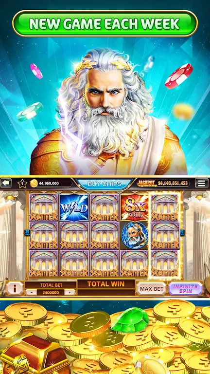 Lucky Vegas Casino: Slots Game ภาพหน้าจอ 1