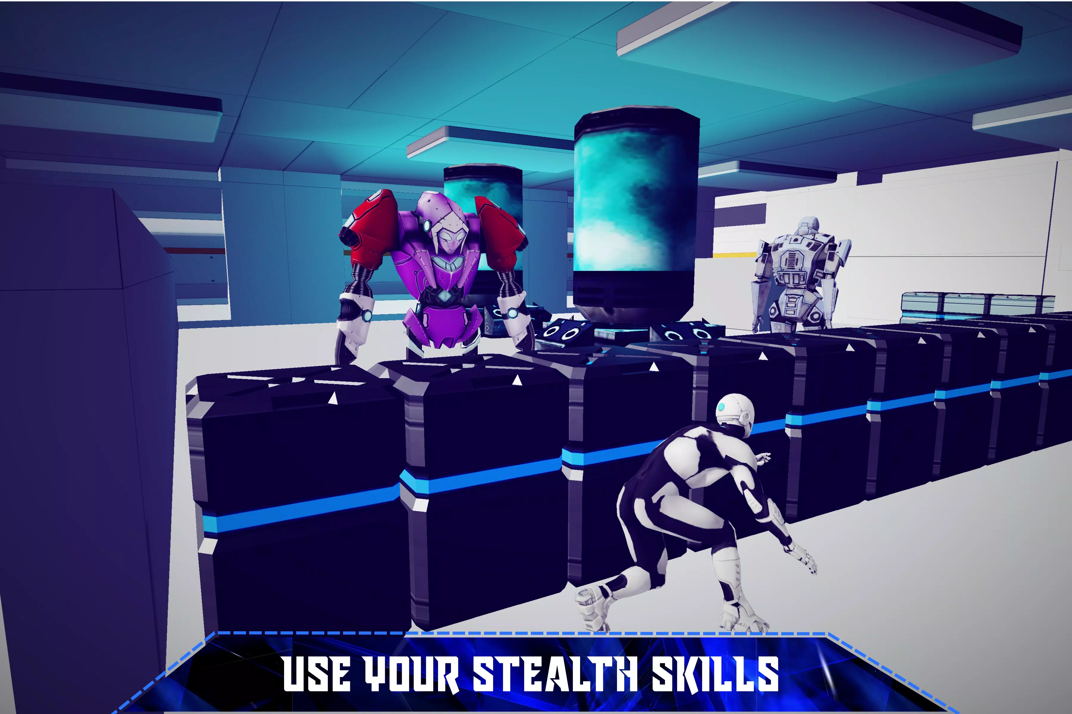 Escape Robot Facility: 3D Cosmic Galaxy 螢幕截圖 1