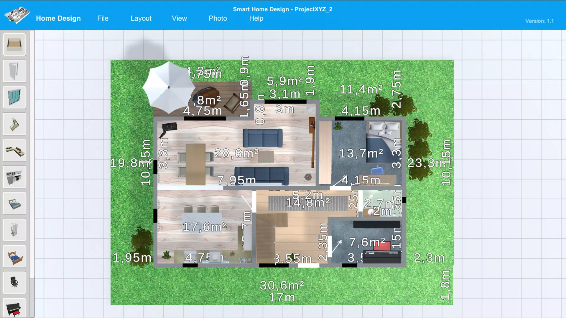Smart Home Design ဖန်သားပြင်ဓာတ်ပုံ 2