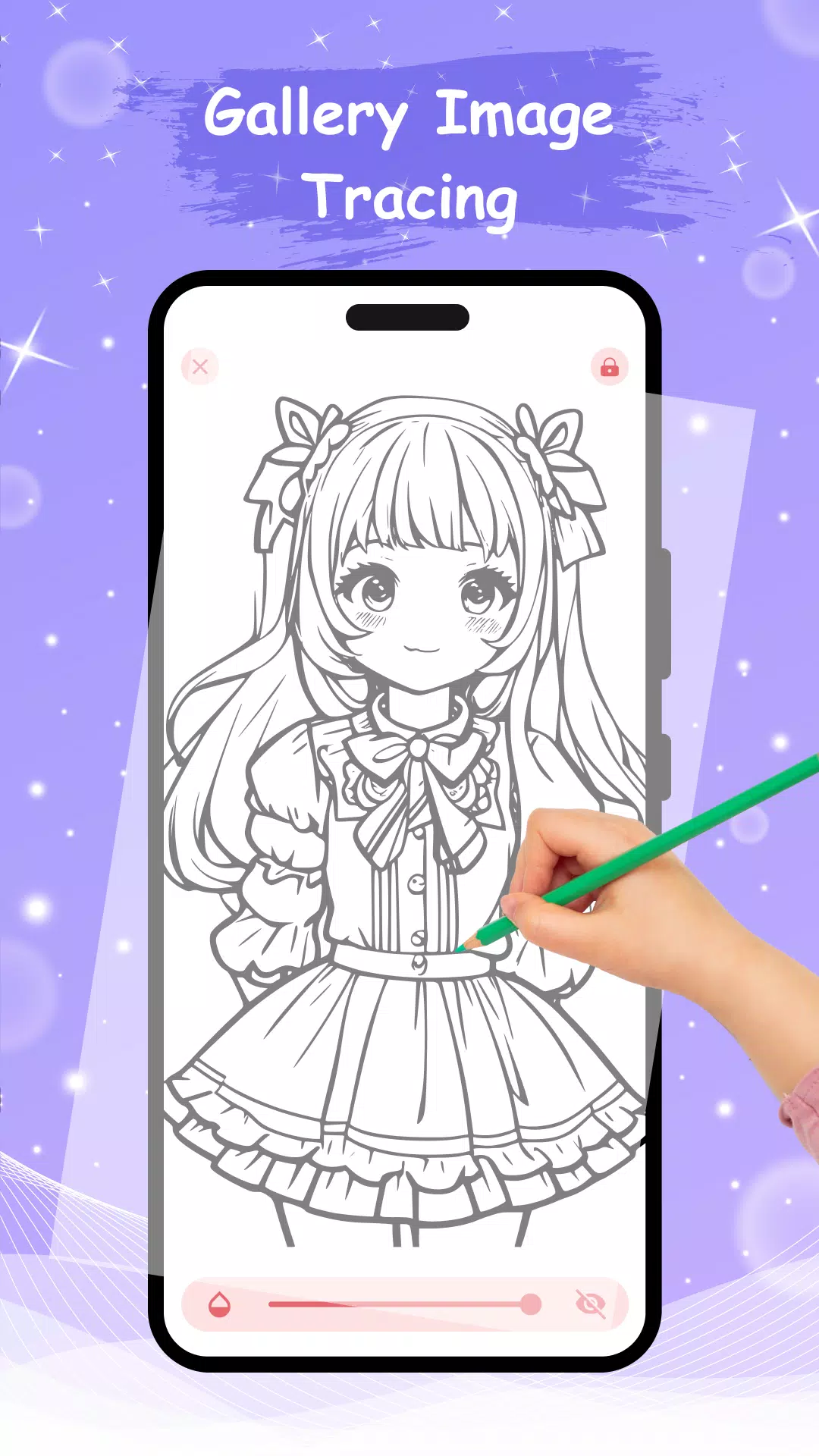 Trace and Sketch Anime Photo Ekran Görüntüsü 3