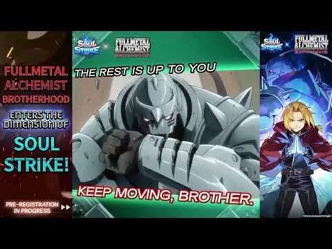 Soul Strike - Fullmetal Alchemist Brotherhood Crossover Event
