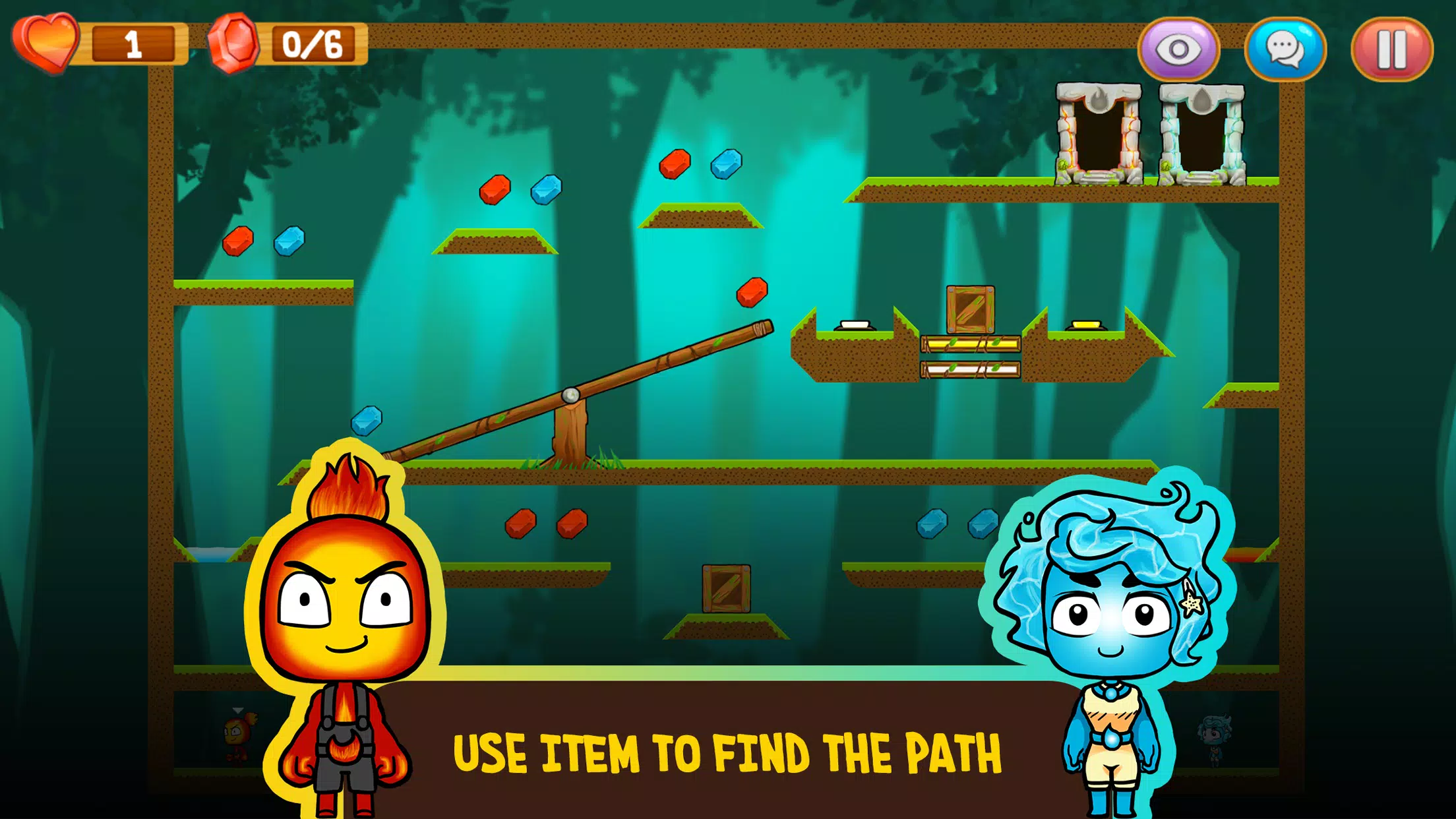 Fire and Water: Online Co-op Скриншот 3