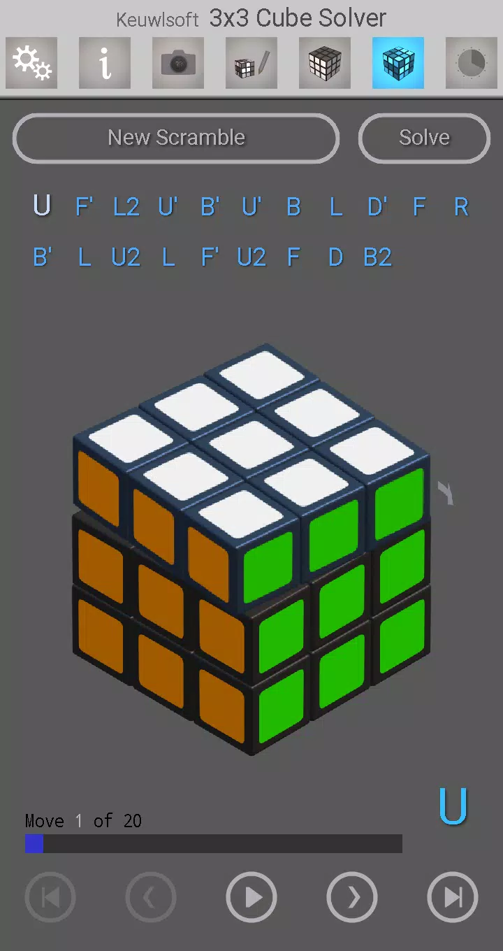 Schermata 3x3 Cube Solver 3