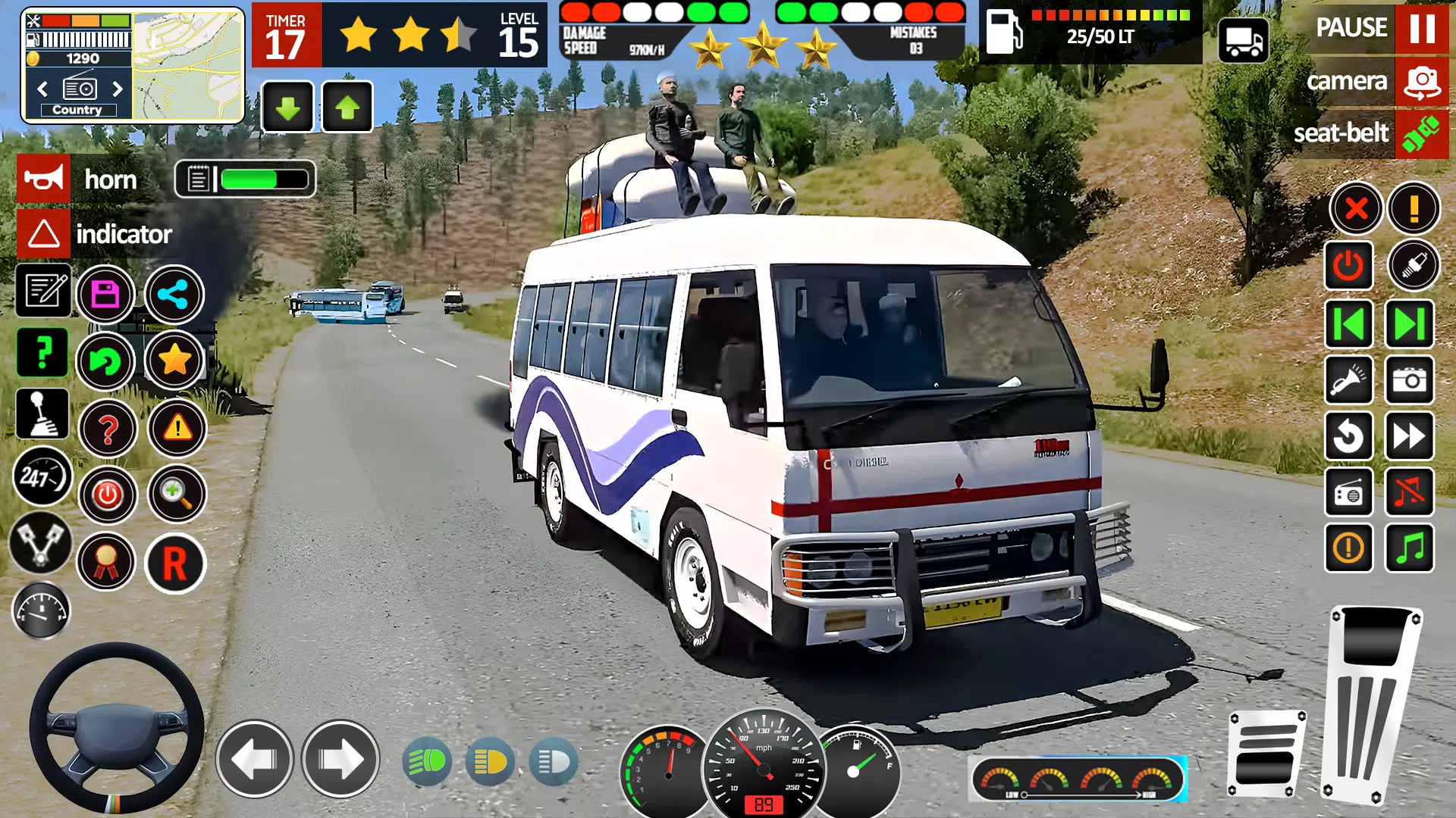 Mini Bus Game: Bus Driving 3D Zrzut ekranu 1