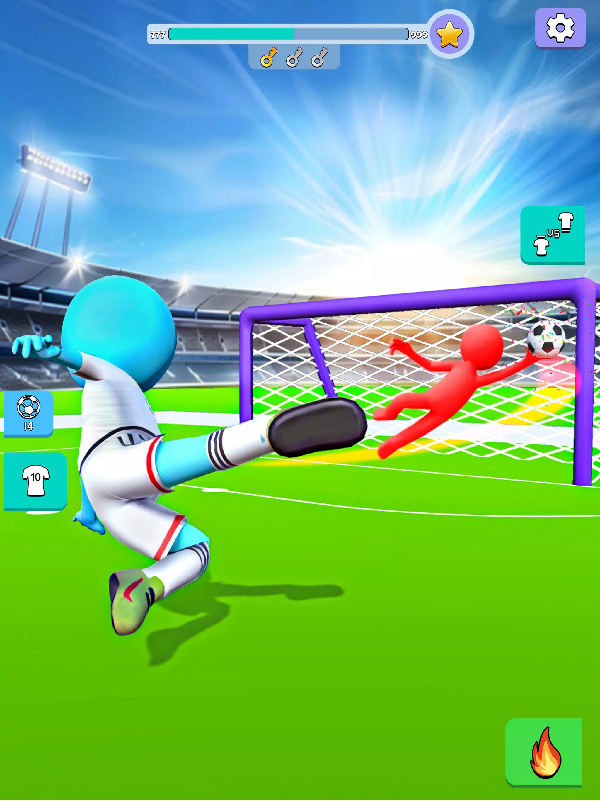 Kick It – Fun Soccer Game 螢幕截圖 0
