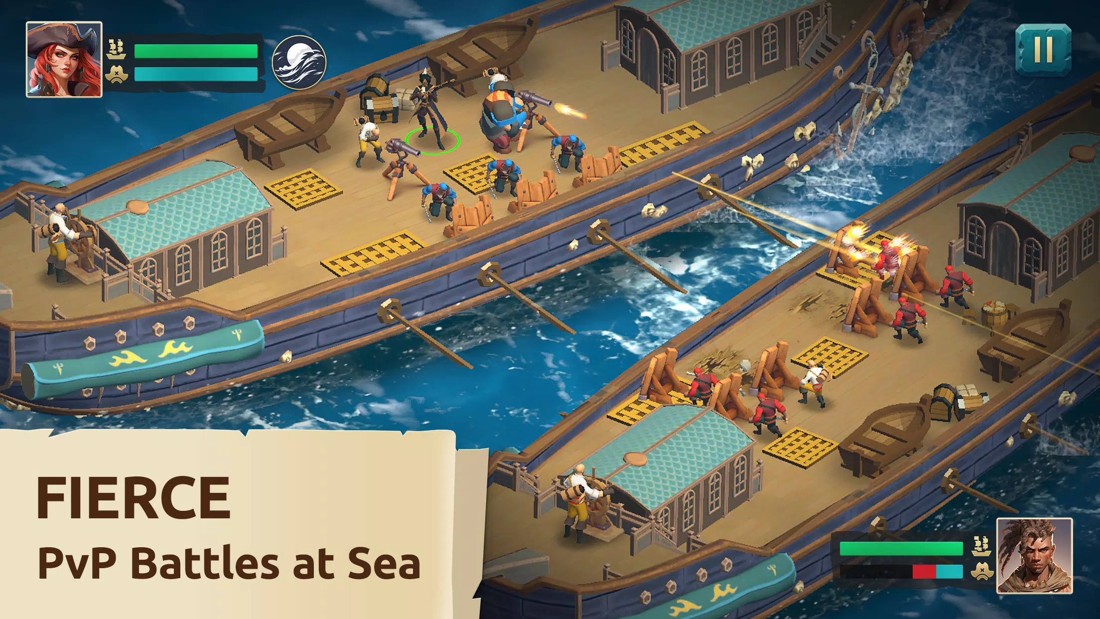 Pirate Ships・Build and Fight Capture d'écran 0
