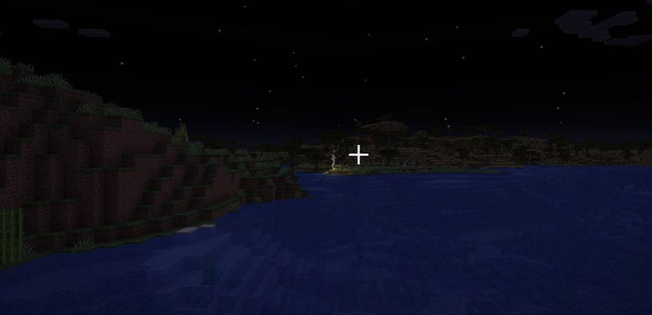 Minecraftのキャンプファイヤー