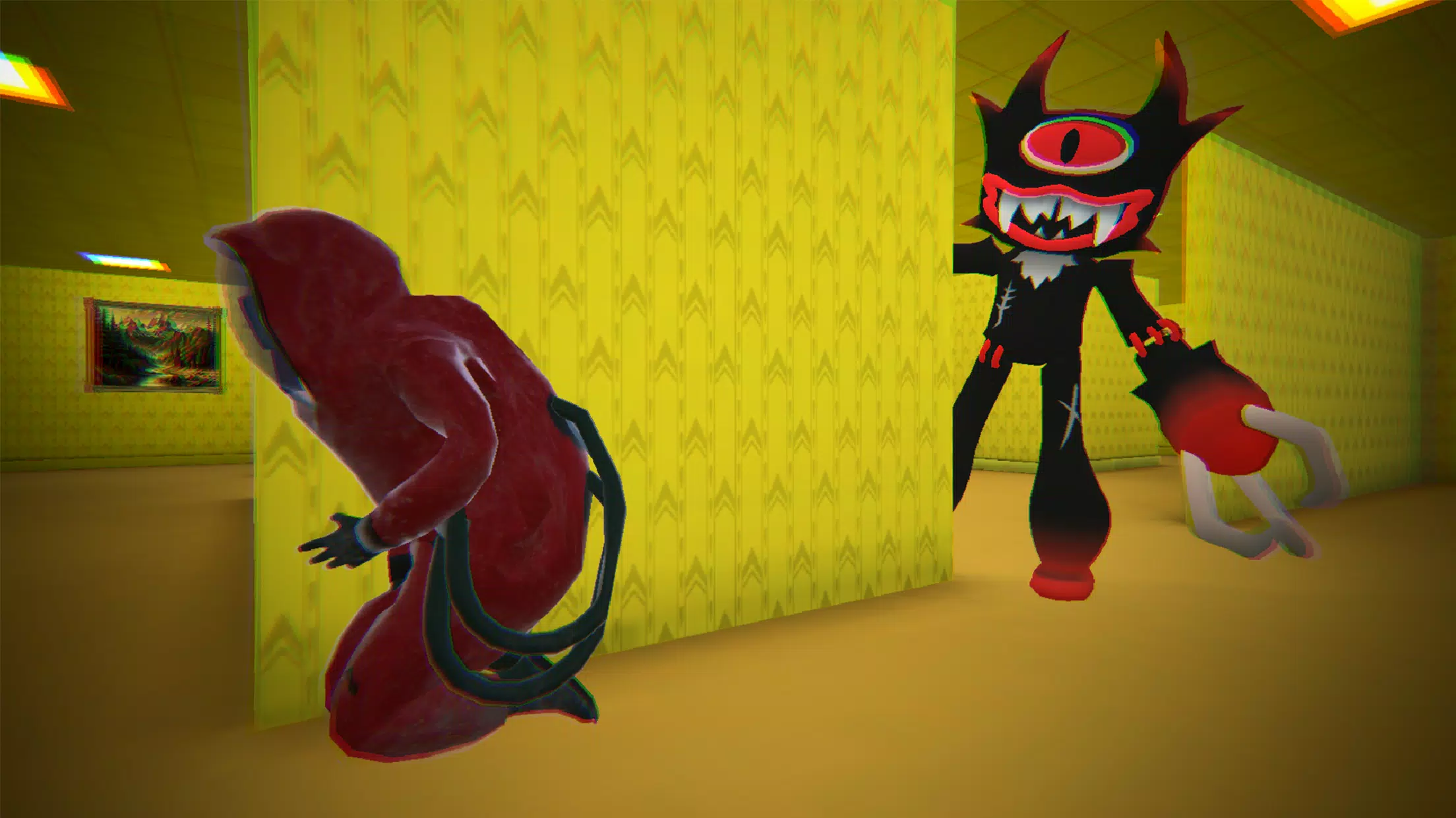 Hide in The Backrooms: Horror Captura de pantalla 2