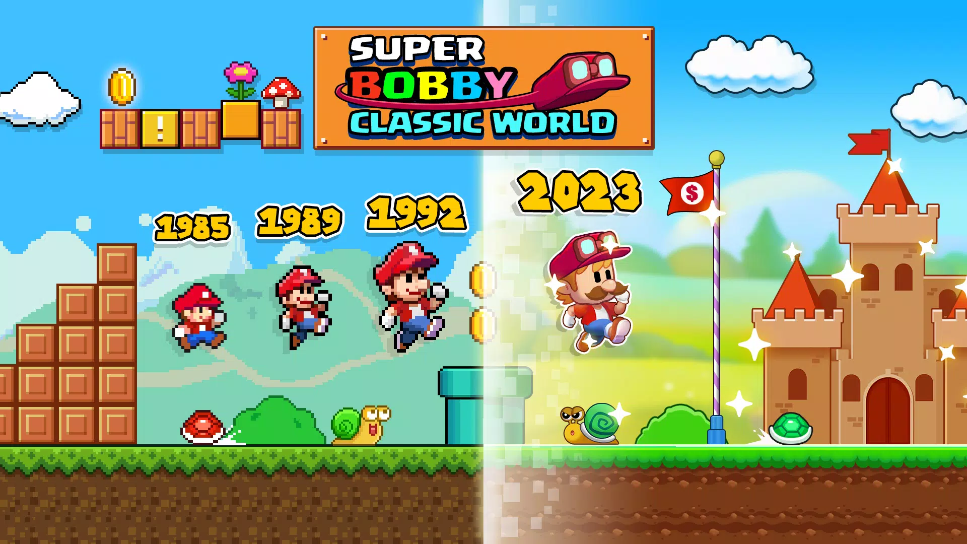 Super Bobby Classic World 螢幕截圖 0