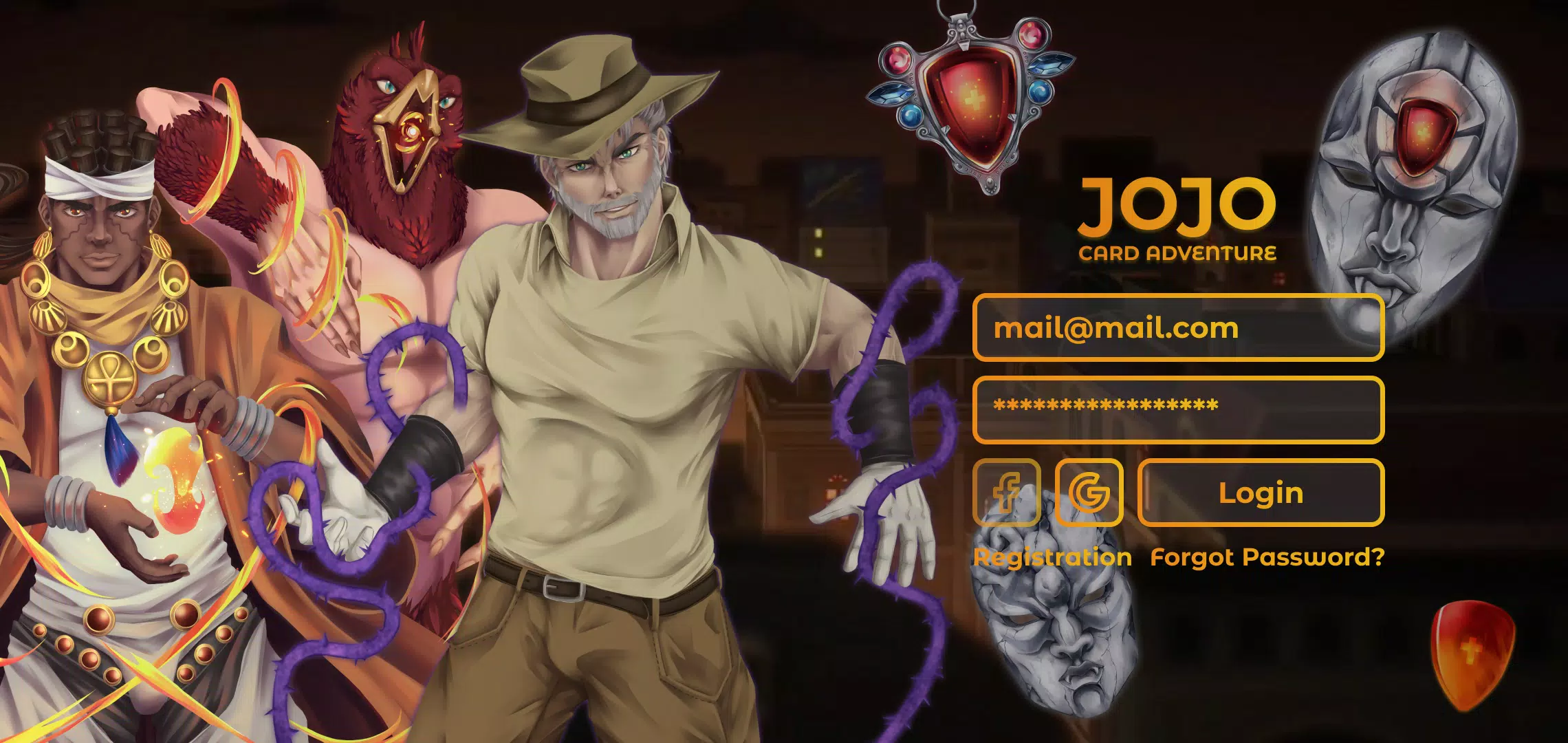 JOJO: Card Adventure－TCG & CCG Capture d'écran 1