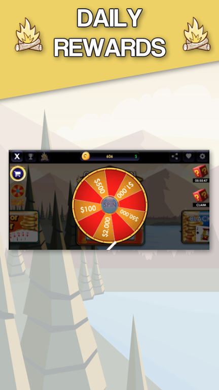 Camping Fun - Casino Captura de tela 2