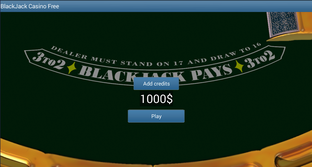 BlackJack Simulator Capture d'écran 0