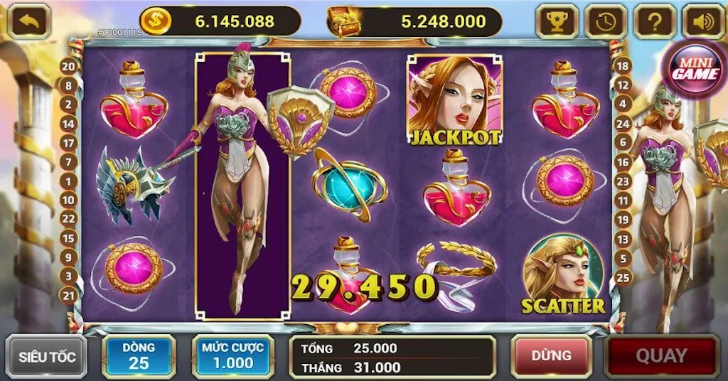 vuaslot - Đỉnh cao game quay hũ 스크린샷 2