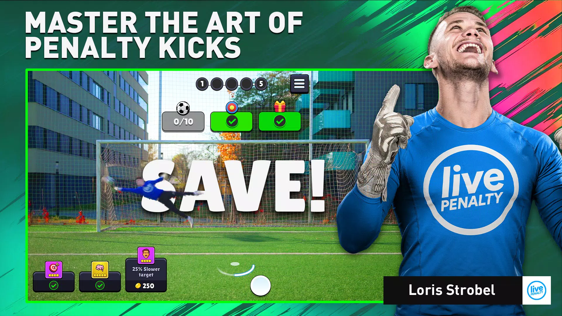 Football Penalty: Soccer Kick Ekran Görüntüsü 1