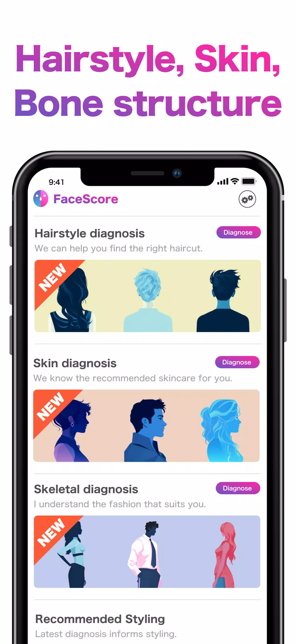 Face Shape & Color Analysis Ảnh chụp màn hình 3