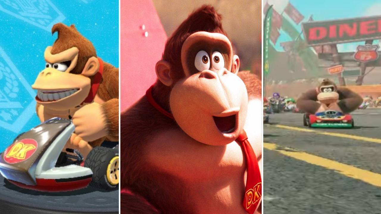 Mario Kart 9 Charakter -Neugestaltung inspiriert von Super Mario Bros. Film