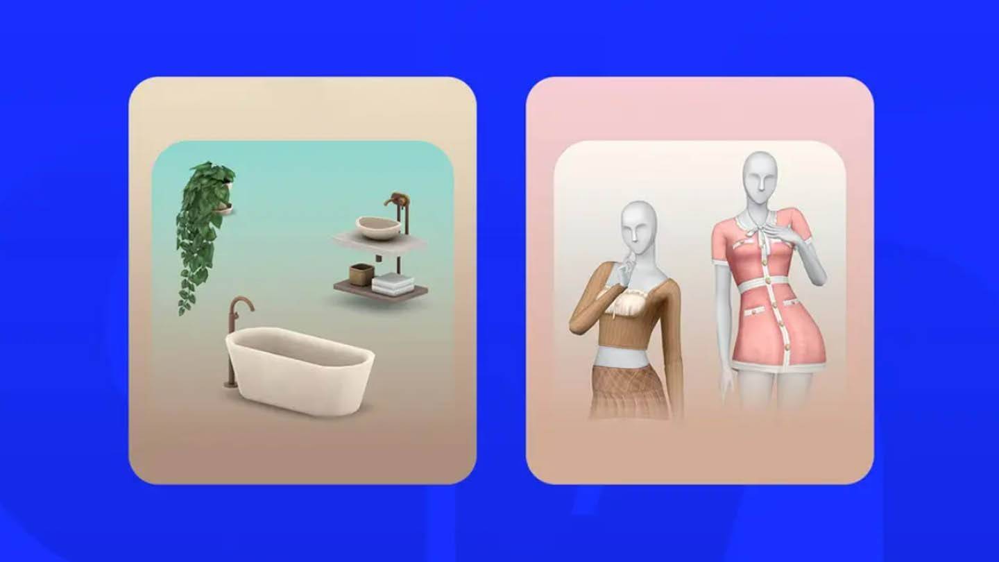Sleek Bathroom Creator Kit and Sweet Allure Creator Kit