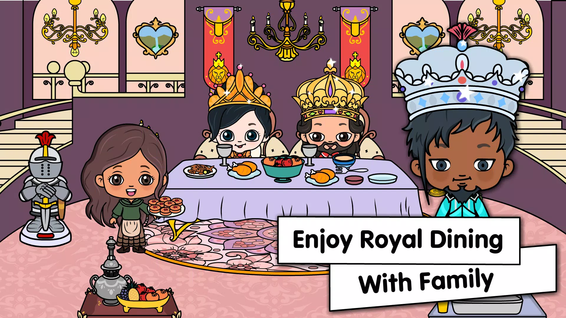 Tizi Town Princess Castle Game स्क्रीनशॉट 1