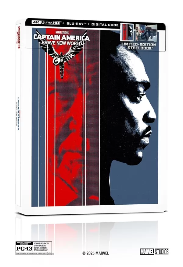 „Captain America: Brave New World 4K Steelbook jest już dostępny w przedsprzedaży”