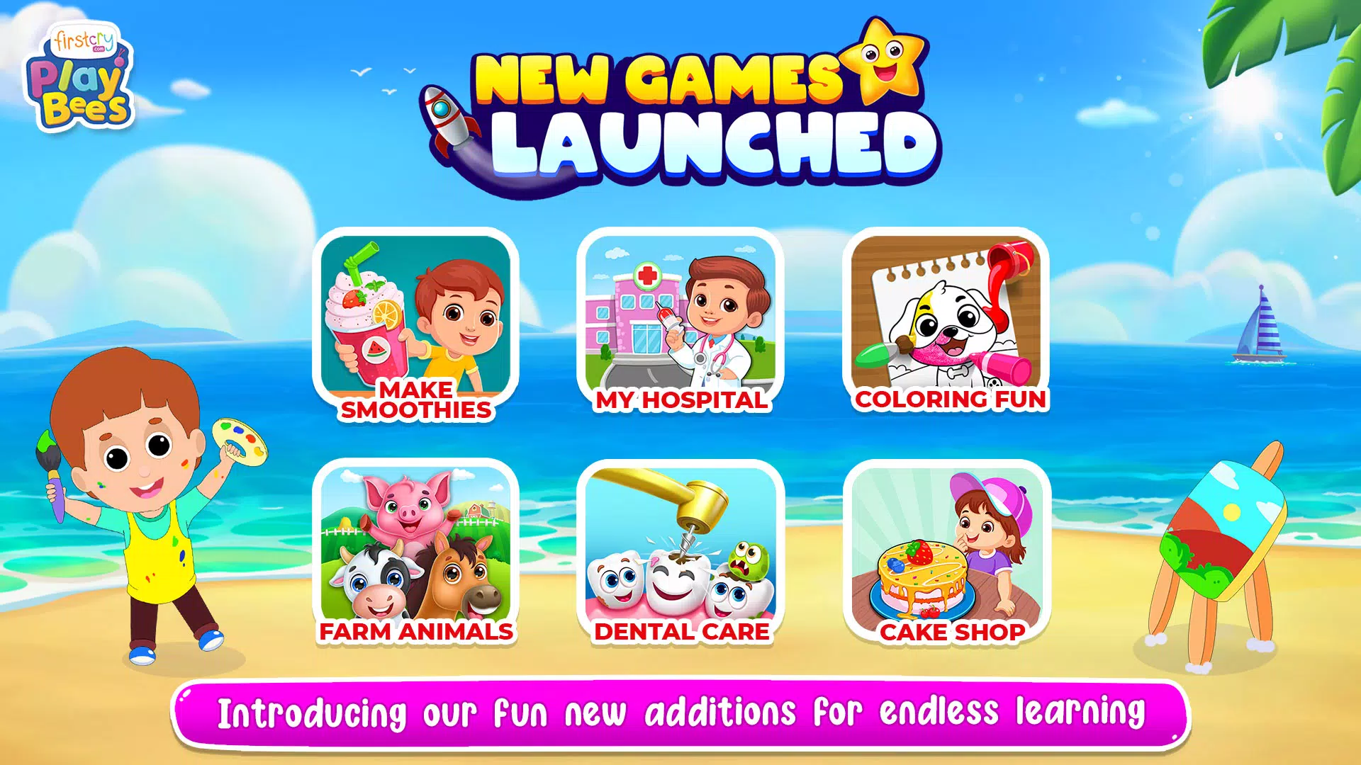 FirstCry PlayBees - Baby Games应用截图第0张