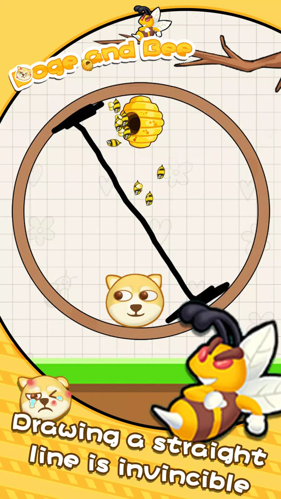 Doge and Bee Zrzut ekranu 0