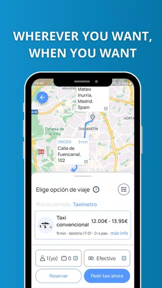 PideTaxi - Taxi in Spain Tangkapan skrin 2