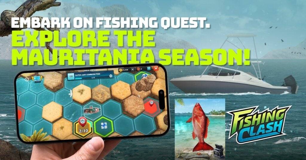 Fishing Clash Rolls Out Seasons with Mauritania Quests