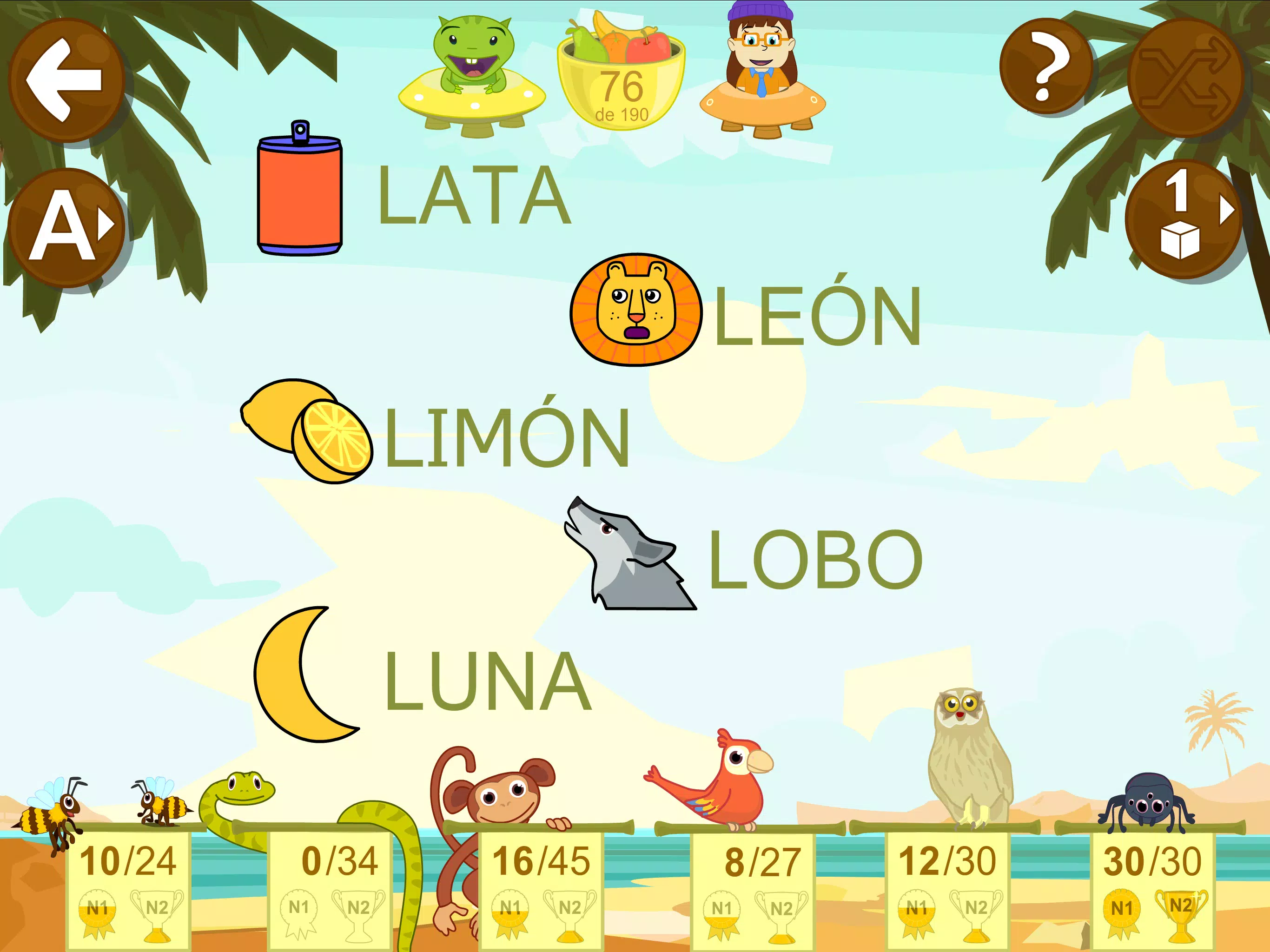 Learn to read Spanish Capture d'écran 1