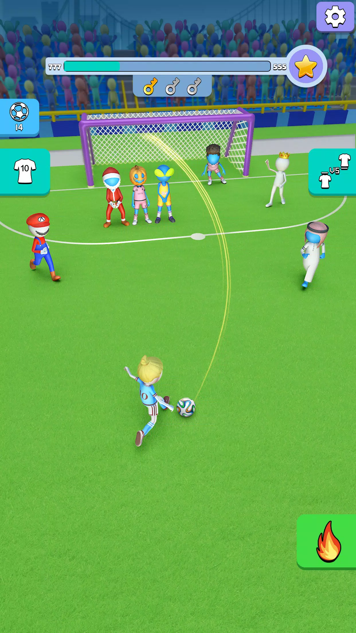 Kick It – Fun Soccer Game 螢幕截圖 1
