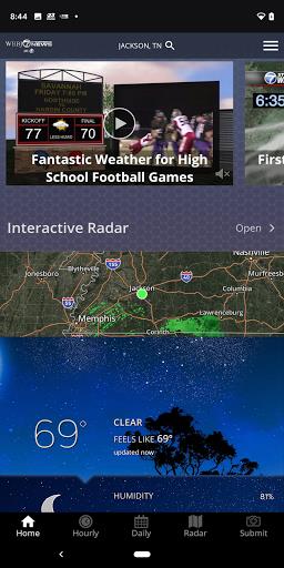 WBBJ Weather Capture d'écran 0