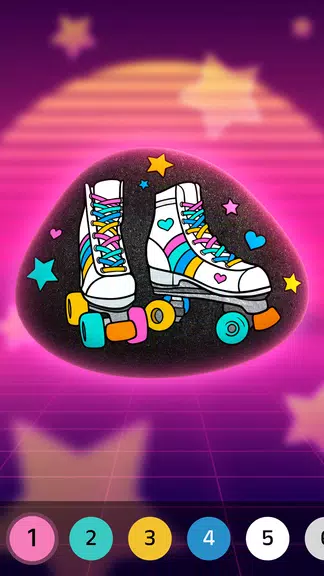 Rock Art - 3D Color by Number Скриншот 2