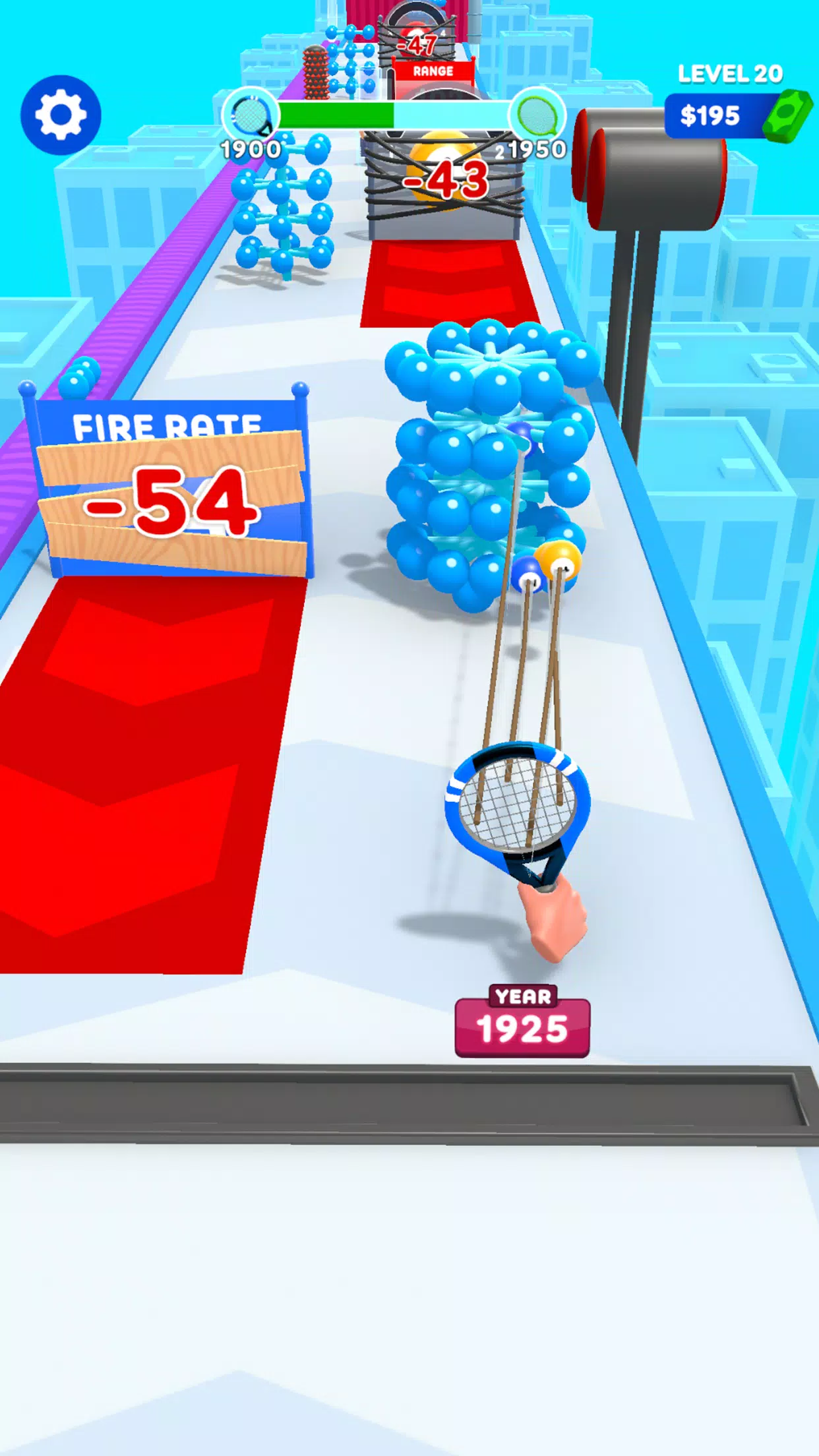 Racket Run Schermafbeelding 1