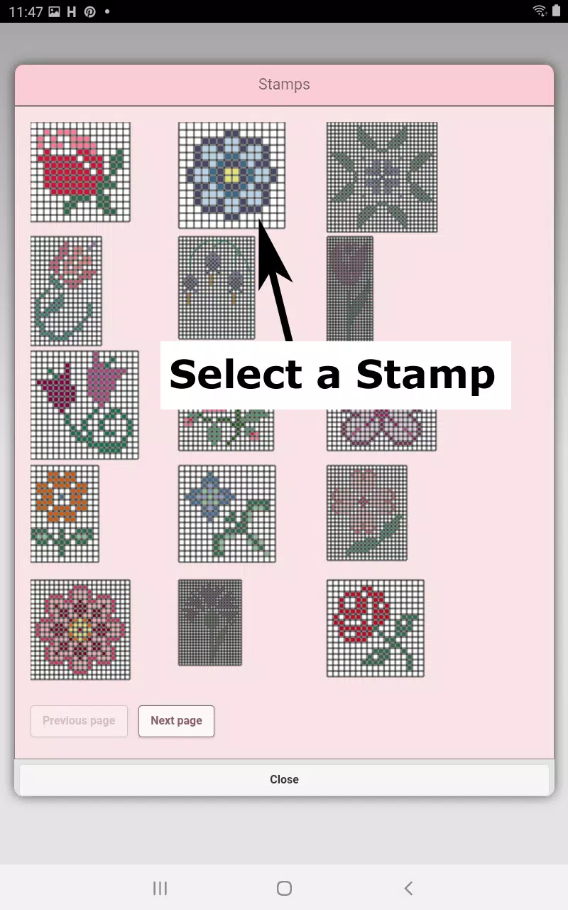 Cross Stitch Pattern Creator Captura de tela 3