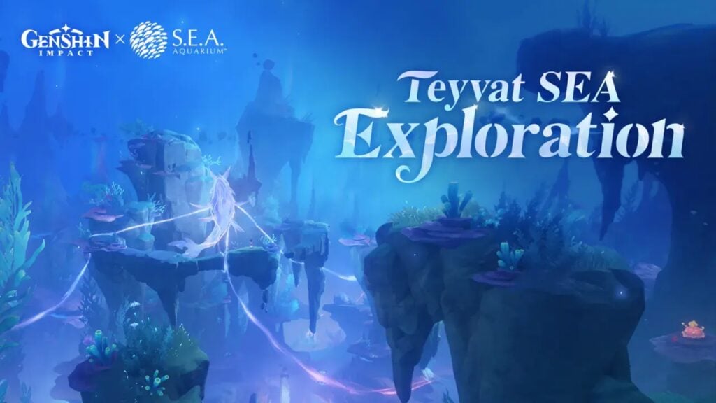 Genshin Impact潜入海洋水族馆进行水下冒险