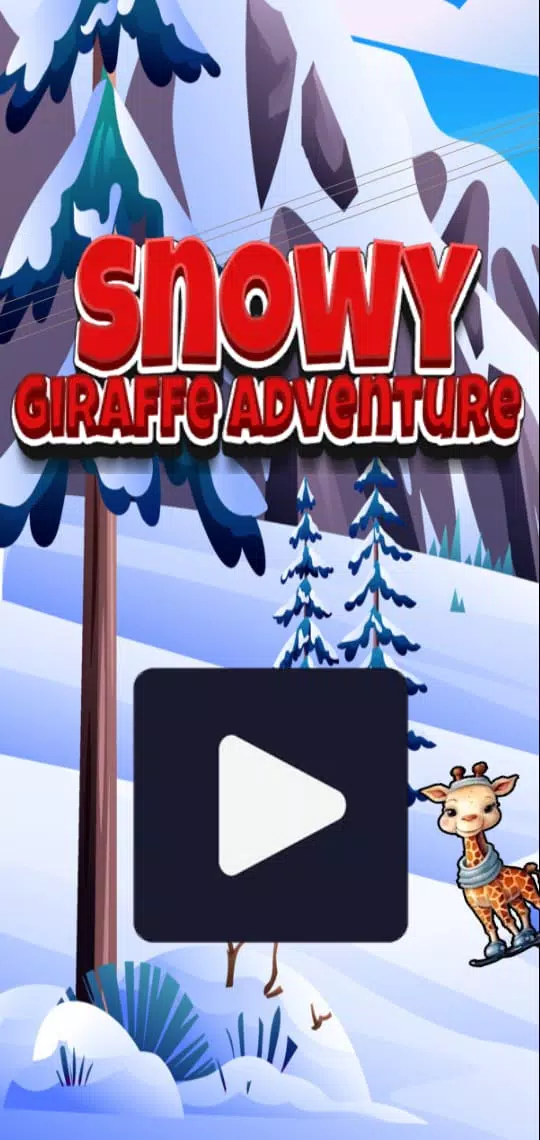 Snowy Giraffe Adventure 螢幕截圖 0