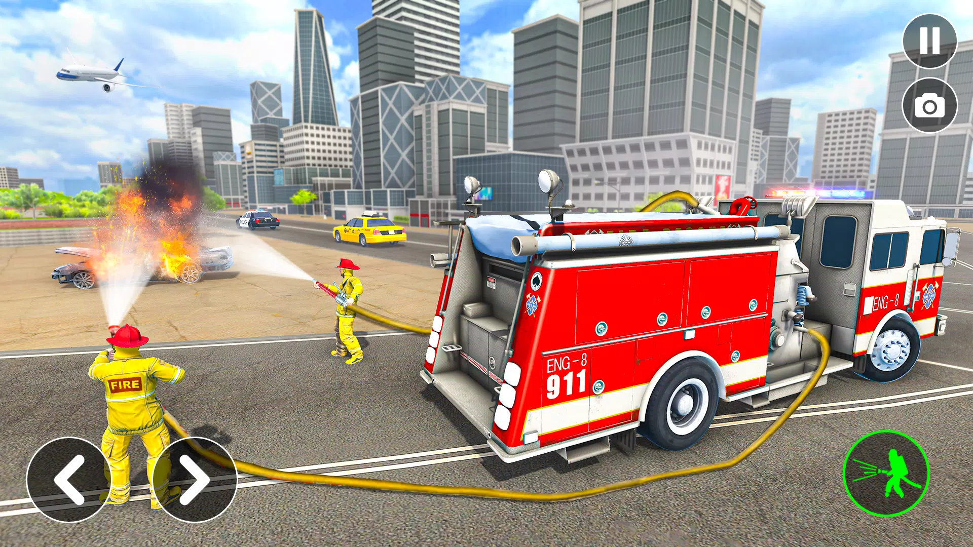 Fire Truck Rescue: Truck Games ဖန်သားပြင်ဓာတ်ပုံ 2