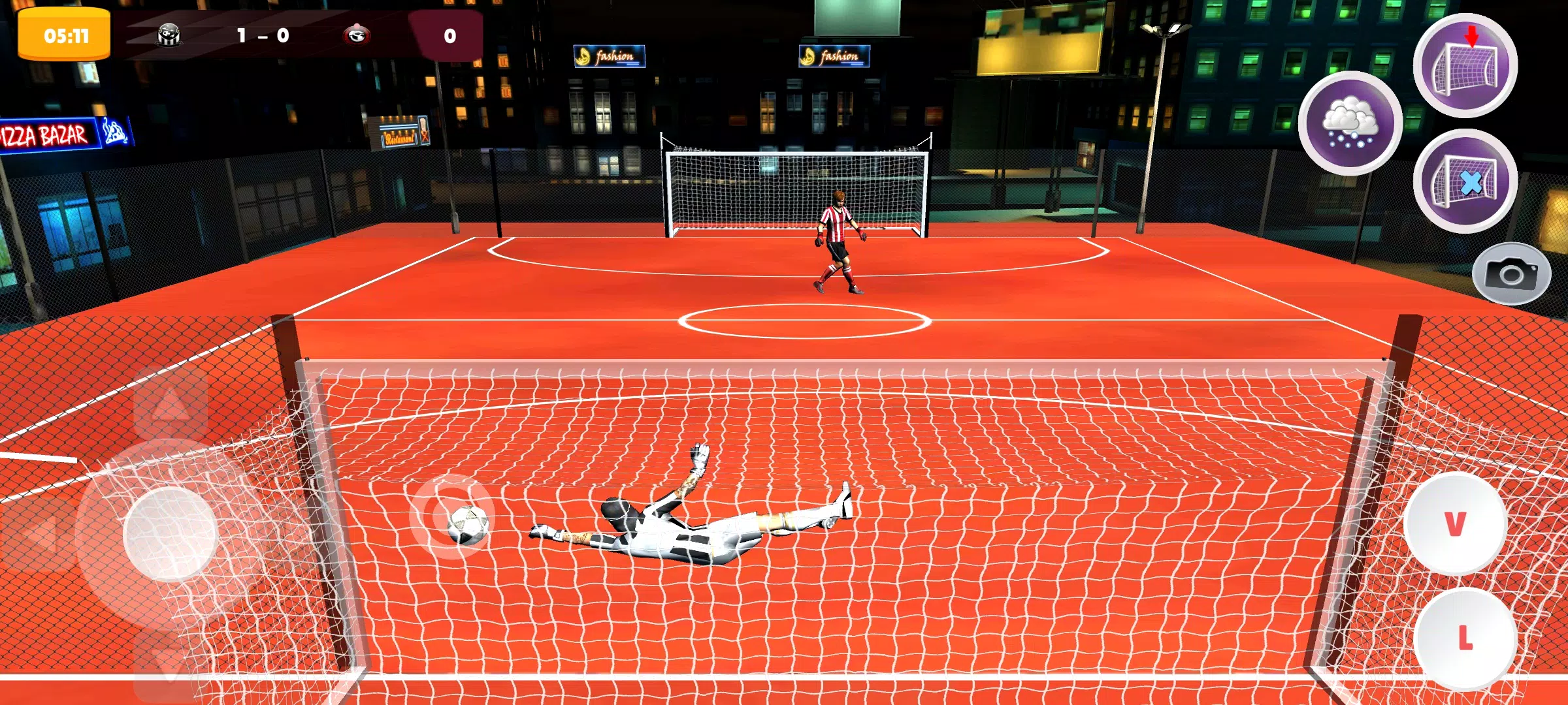 Goalie Wars Football Street Zrzut ekranu 0