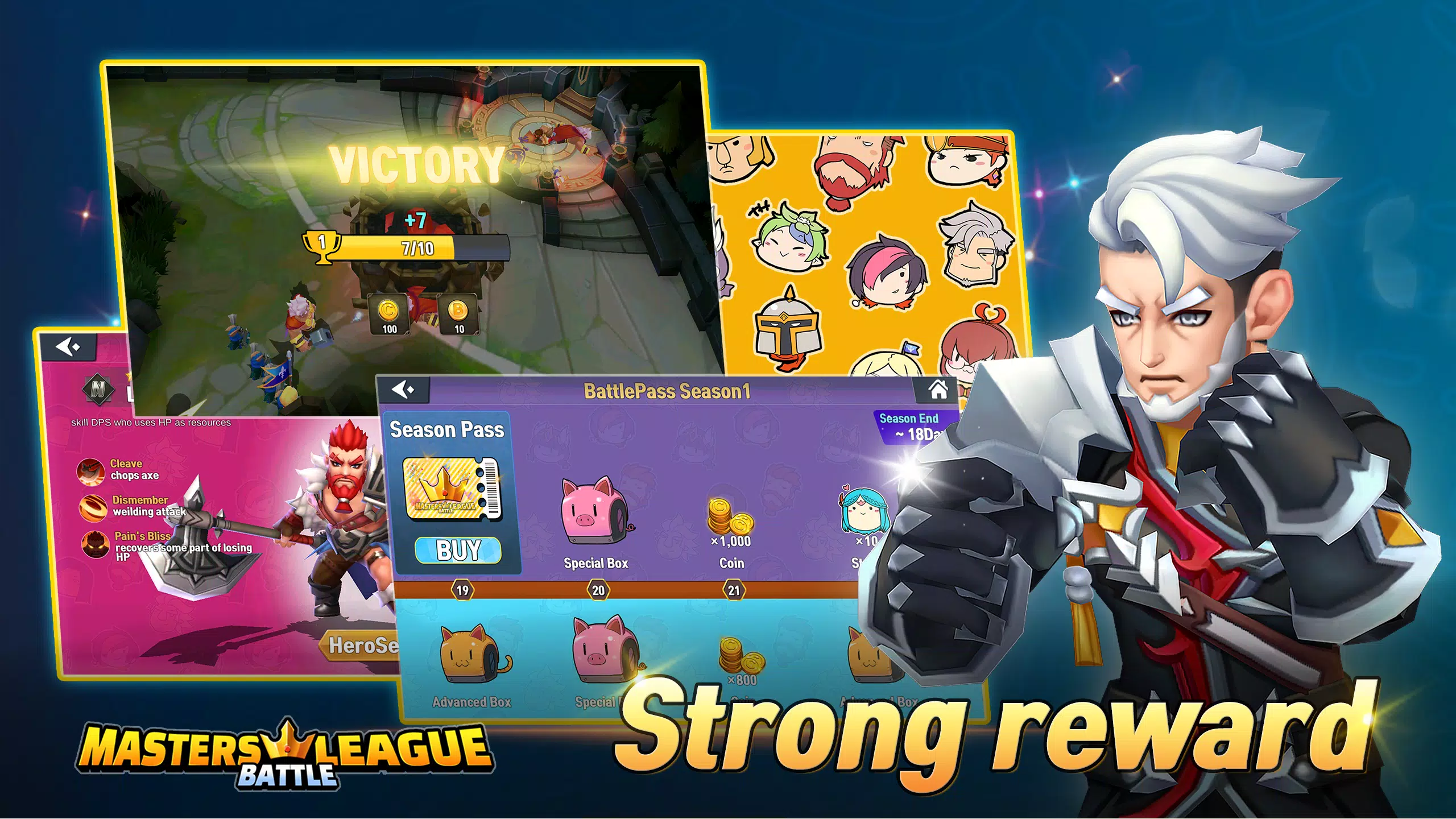Moba League:PvP Trainer Schermafbeelding 1