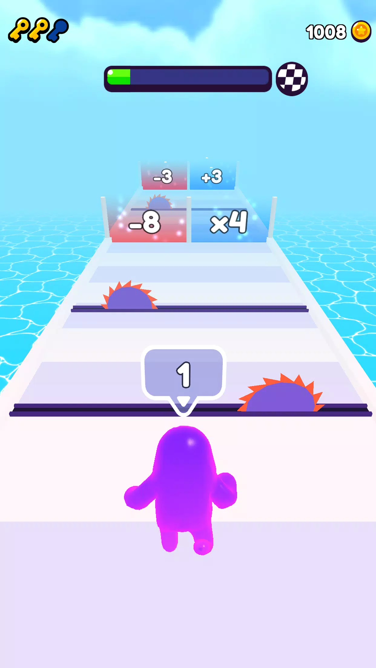 Join Blob Clash 3D: Mob Runner Screenshot 0