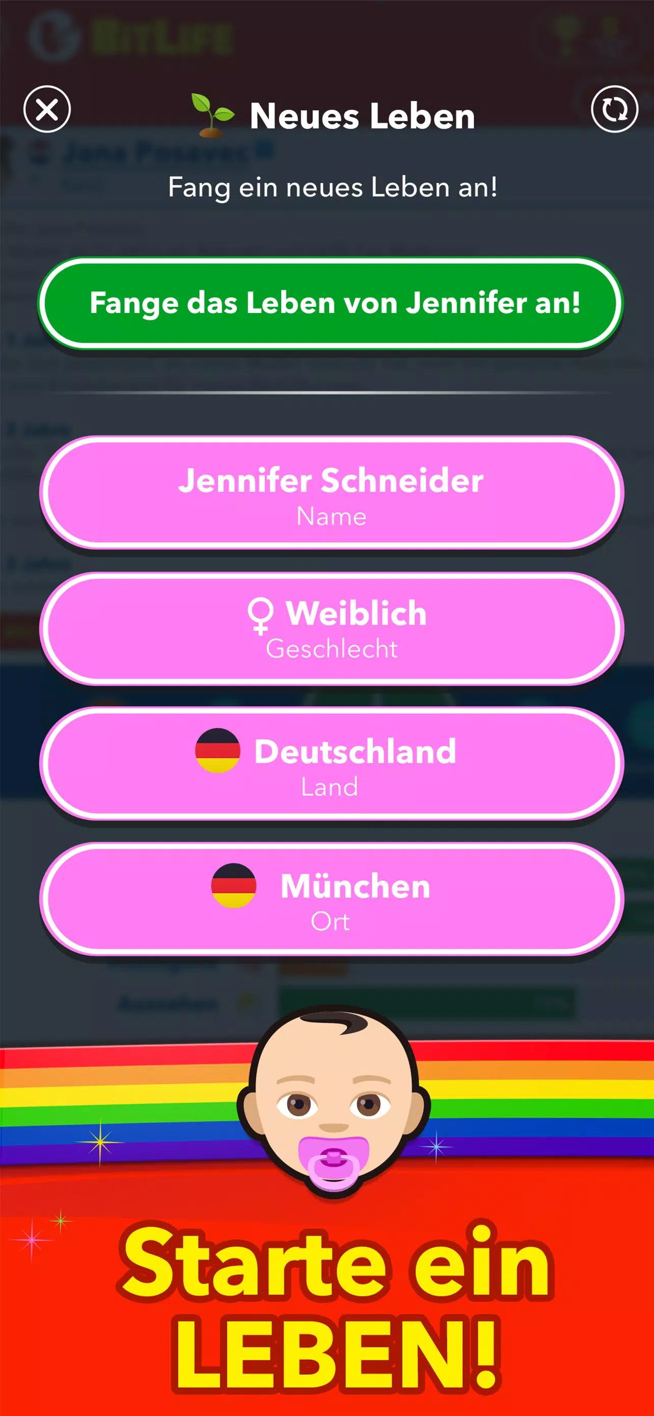 BitLife DE - Lebenssimulation Скриншот 0