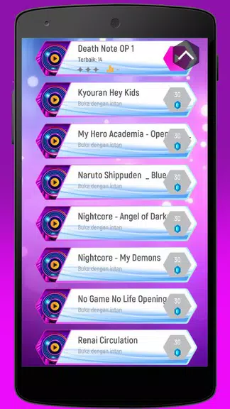 Kimetsu Demon Slayer Tiles Hop应用截图第1张