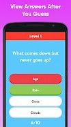 Riddle Quiz With Answers Tangkapan skrin 1