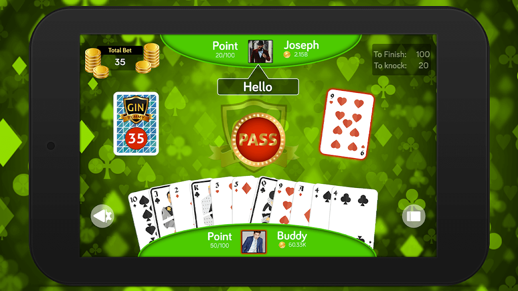 Rummy - Free by Neem Games Captura de pantalla 1