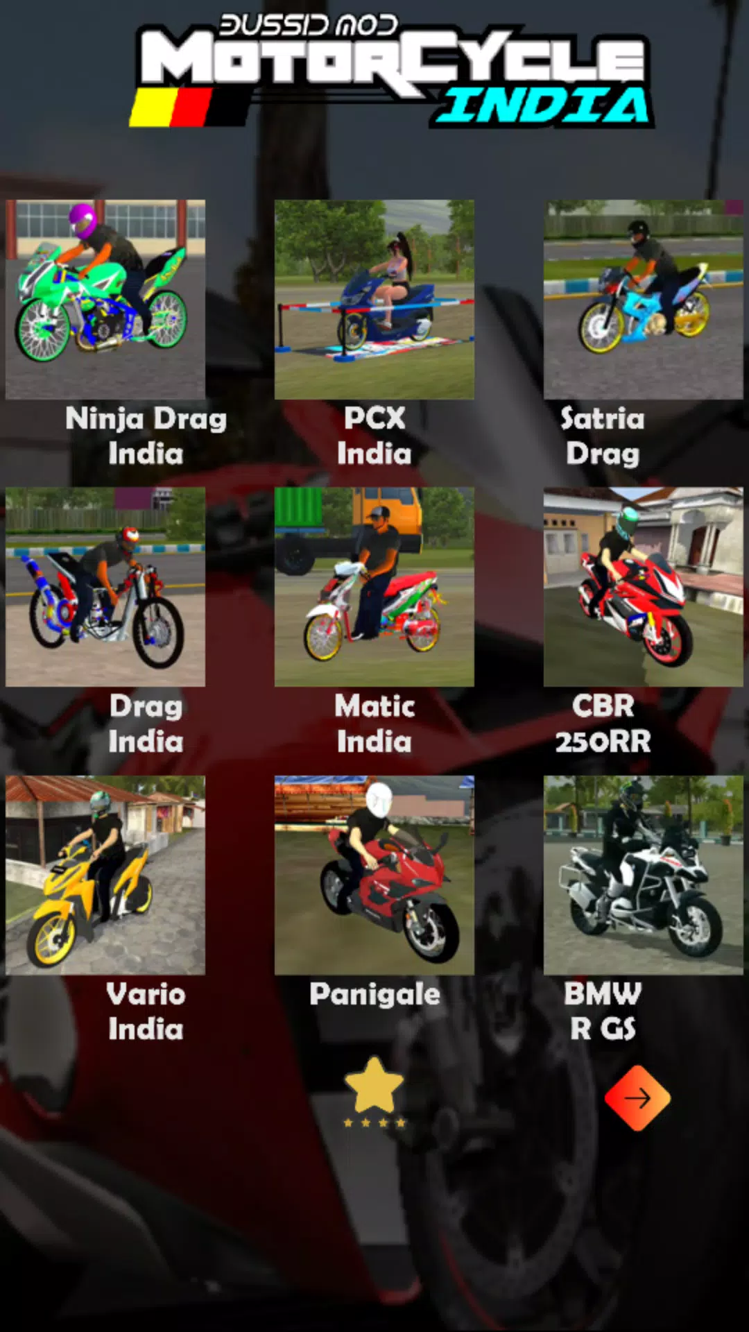 Bussid Mod Motorcycle India ภาพหน้าจอ 1