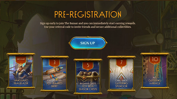 Ang Bazaar pre-order at DLC
