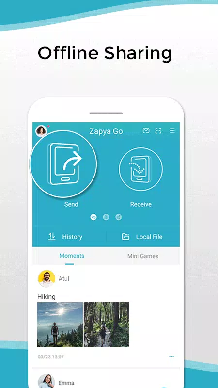 Zapya Go - Share File with Tho 스크린샷 0