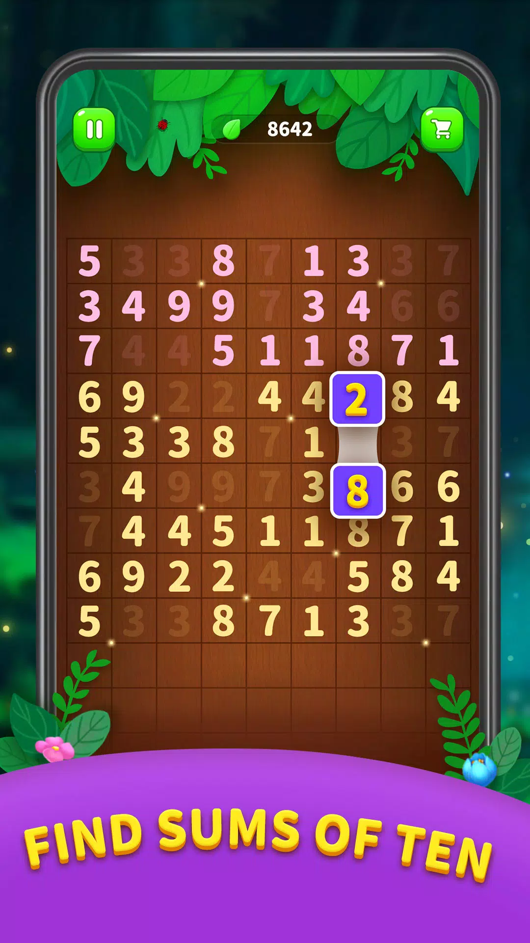 Number Match - Ten Pair Puzzle Capture d'écran 1