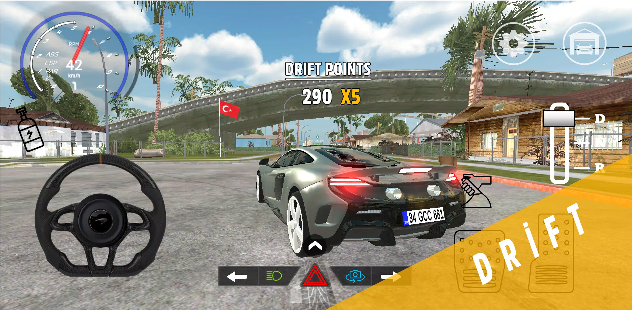 E36 M3 Drift & Park Simulator Captura de tela 2